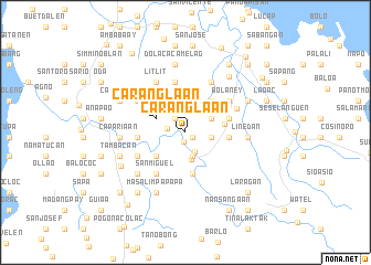 map of Caranglaan