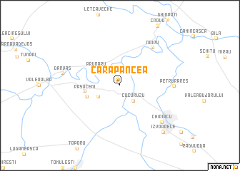 map of Carapancea