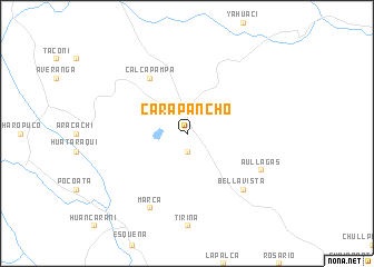 map of Carapancho