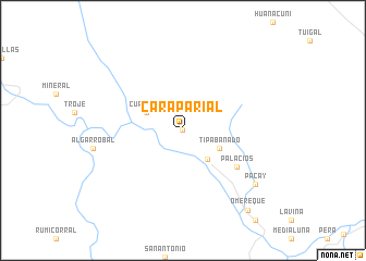 map of Caraparial