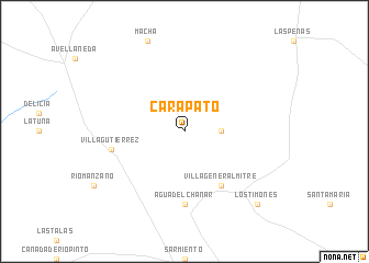 map of Carapato