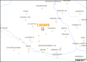 map of Carapa