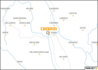map of Carapiri