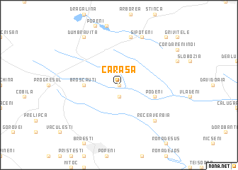 map of Carasa