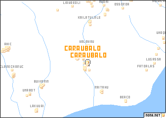 map of Caraubalo