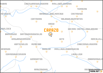 map of Carazo