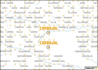 map of Carbajal
