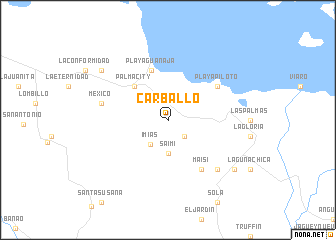 map of Carballo