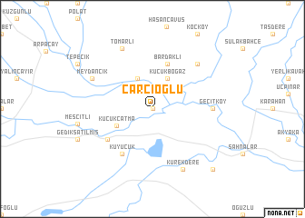 map of Carcioğlu
