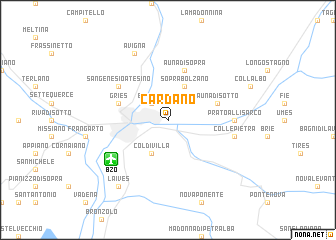 map of Cardano
