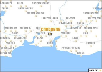 map of Cardosas