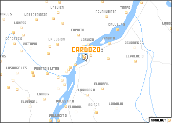 map of Cardozo