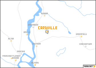 map of Cardville