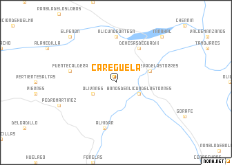 map of Caregüela