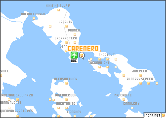 map of Carenero