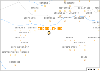 map of Cargalchina