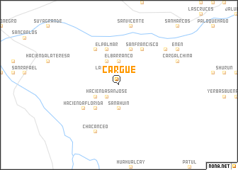 map of Cargue
