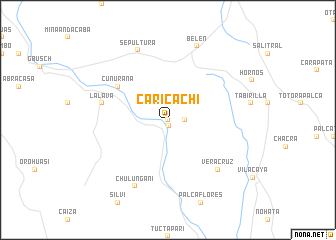 map of Caricachi