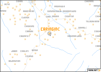 map of Caringin 2