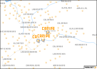 map of Caripe