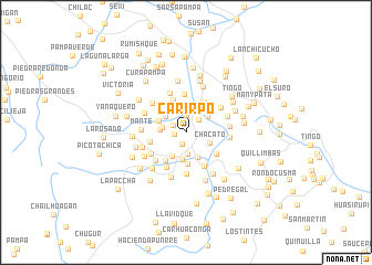 map of Carirpo