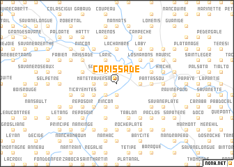 map of Carissade