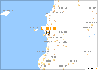 map of Caritan