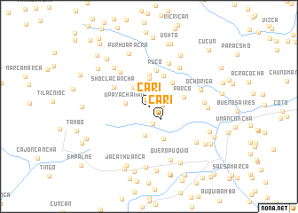 map of Cari