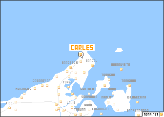 map of Carles