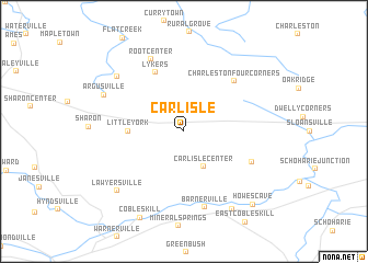 map of Carlisle