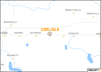 map of Carlisle