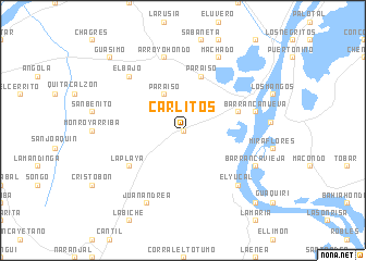 map of Carlitos