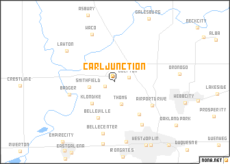 map of Carl Junction