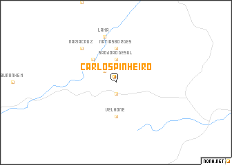 map of Carlos Pinheiro