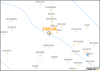 map of Carlos