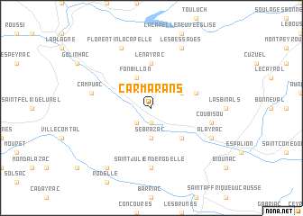 map of Carmarans