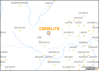 map of Carmelita