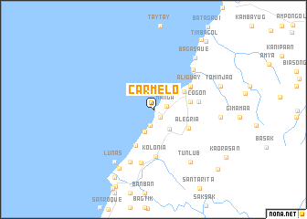 map of Carmelo
