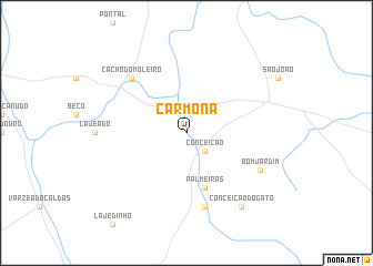 map of Carmona