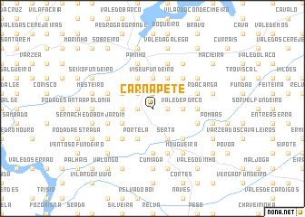 map of Carnapete