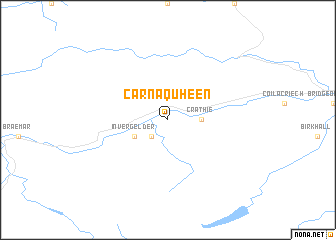map of Carnaquheen