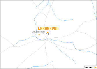 map of Carnarvon