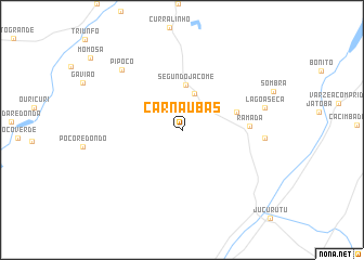 map of Carnaúbas