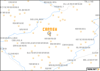 map of Carnew