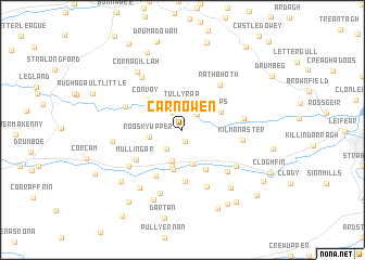 map of Carnowen