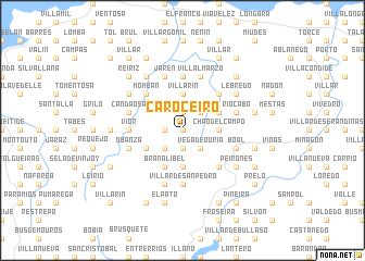 map of Caroceiro