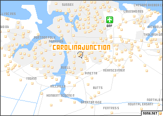 map of Carolina Junction