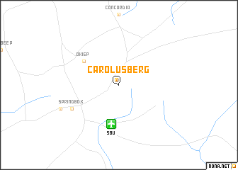 map of Carolusberg