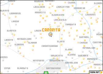 map of Carorita