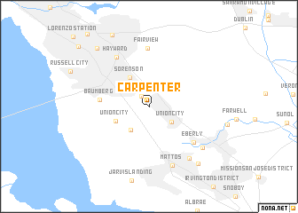 map of Carpenter
